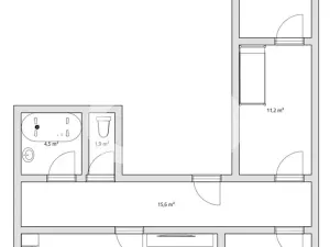 Pronájem bytu 3+kk, Písek, Alšovo nám., 96 m2