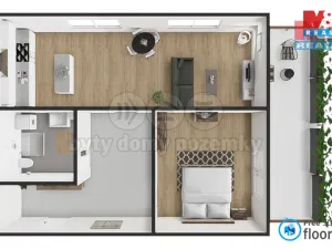 Prodej bytu 2+kk, Třebíč, Soukopova, 53 m2