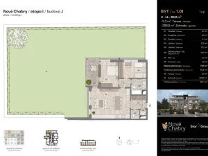 Prodej bytu 3+kk, Praha - Dolní Chabry, Měděnecká, 83 m2