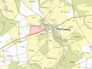 Prodej pole, Horní Loděnice, 201790 m2