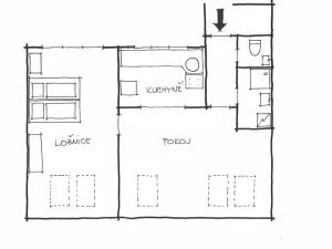 Pronájem bytu 2+kk, Brno, Bulharská, 73 m2