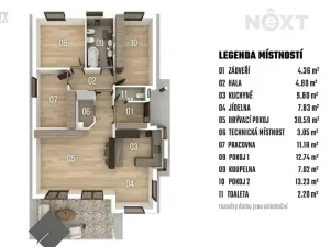 Prodej rodinného domu, Břeclav, 107 m2