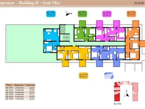 Prodej bytu 3+kk, Sveti Vlas, Bulharsko, 124 m2