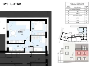 Prodej bytu 3+kk, Ivančice, 51 m2
