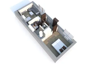 Pronájem bytu 2+kk, Ostřetín, 31 m2