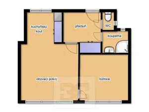 Pronájem bytu 1+1, Praha - Malá Strana, Újezd, 37 m2