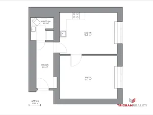 Pronájem bytu 2+1, Hradec Králové - Pražské Předměstí, Břetislavova, 63 m2