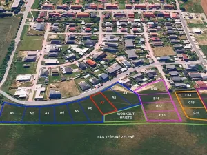 Prodej pozemku pro bydlení, Hrušovany u Brna, Pod Střediskem, 898 m2