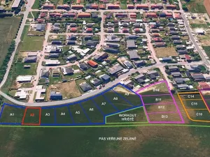 Prodej pozemku pro bydlení, Hrušovany u Brna, Pod Střediskem, 741 m2