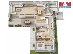 Prodej rodinného domu, Doubravčice, Šťastná, 163 m2