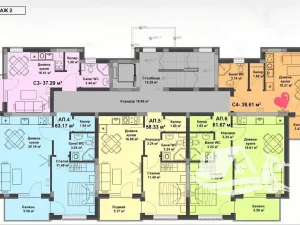 Prodej bytu 1+kk, Nesebar, Bulharsko, 32 m2