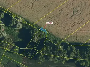 Dražba pozemku, Březník, 47 m2