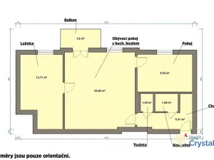 Prodej bytu 3+kk, Mariánské Lázně, Lužická, 66 m2