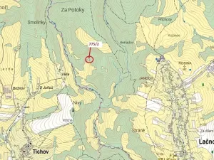 Dražba lesa, Lačnov, 281 m2