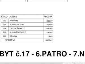 Pronájem bytu 1+kk, Praha - Vinohrady, Řipská, 30 m2