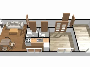 Pronájem bytu 3+1, Praha - Záběhlice, Vrútecká, 63 m2