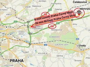 Pronájem bytu 2+kk, Nehvizdy, 65 m2