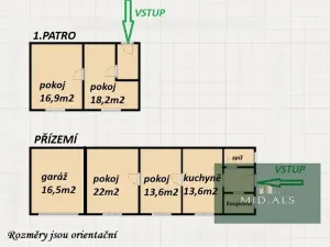 Prodej rodinného domu, Rokycany, K Borku, 94 m2