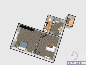 Prodej bytu 2+1, Kocbeře, 56 m2