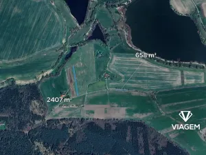 Prodej podílu pole, Albrechtice nad Vltavou, 1149 m2