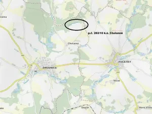 Prodej lesa, Žirovnice, 7361 m2