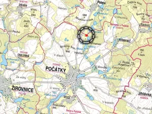 Prodej lesa, Počátky, 4120 m2