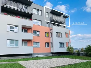 Pronájem bytu 2+kk, Zlín, 50 m2