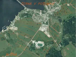 Dražba louky, Černá v Pošumaví, 2986 m2