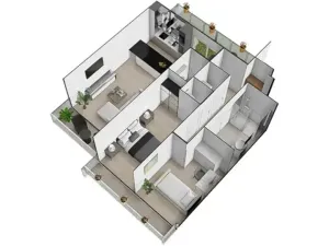 Pronájem bytu 3+kk, Brno, Kumpoštova, 152 m2