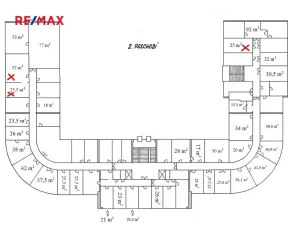 Pronájem kanceláře, Praha - Hloubětín, Nademlejnská, 25 m2