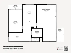 Pronájem bytu 3+kk, Praha - Stodůlky, Nad Dalejským údolím, 90 m2
