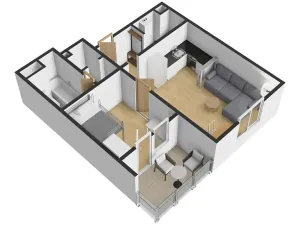 Prodej bytu 2+kk, Olomouc, Novosadský dvůr, 49 m2