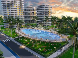 Prodej bytu 3+kk, Trikomo, Kypr, 120 m2