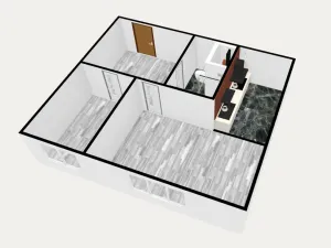 Prodej bytu 2+kk, Ústí nad Labem - Krásné Březno, Dvojdomí, 47 m2