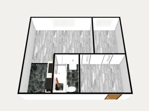 Prodej bytu 2+kk, Ústí nad Labem - Krásné Březno, Dvojdomí, 47 m2