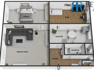 Prodej bytu 3+1, Přerov, tř. Gen. Janouška, 76 m2