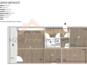 Prodej bytu 3+kk, Praha - Braník, Novodvorská, 68 m2