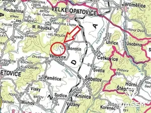 Prodej louky, Borotín, 2410 m2