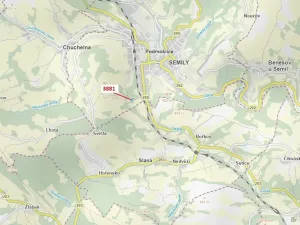 Dražba lesa, Semily, 1939 m2