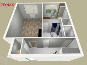 Pronájem bytu 1+1, Ostrava - Mariánské Hory, Gen. Hrušky, 39 m2