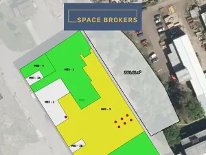 Pronájem komerčního pozemku, Pardubice, 3098 m2