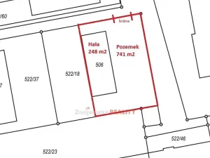 Pronájem skladu, Znojmo, 248 m2