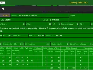 Prodej lesa, Mělnické Vtelno, 4059 m2