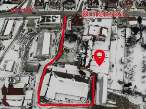 Pronájem výrobních prostor, Měřín, 454 m2