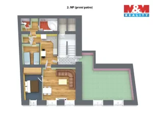 Prodej rodinného domu, Jáchymov, Boženy Němcové, 247 m2