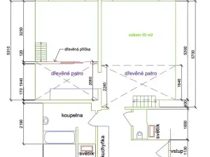 Prodej bytu 2+kk, Praha - Holešovice, Veverkova, 55 m2