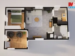 Prodej chaty, Velké Chvojno - Žďár, 45 m2