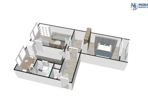 Prodej bytu 2+1, Olomouc, Brněnská, 58 m2