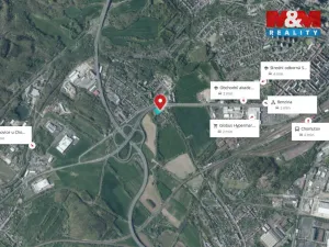 Prodej pozemku pro bydlení, Chomutov, 3010 m2