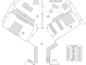Pronájem bytu 3+kk, Praha - Vinohrady, náměstí Jiřího z Poděbrad, 138 m2